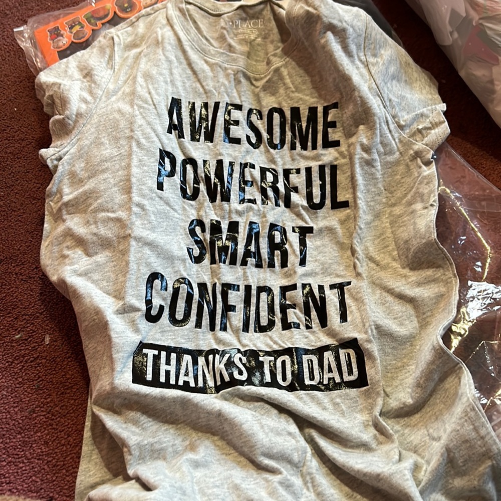 A girls short sleeve shirt